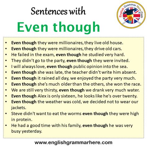 even though in tagalog sentence